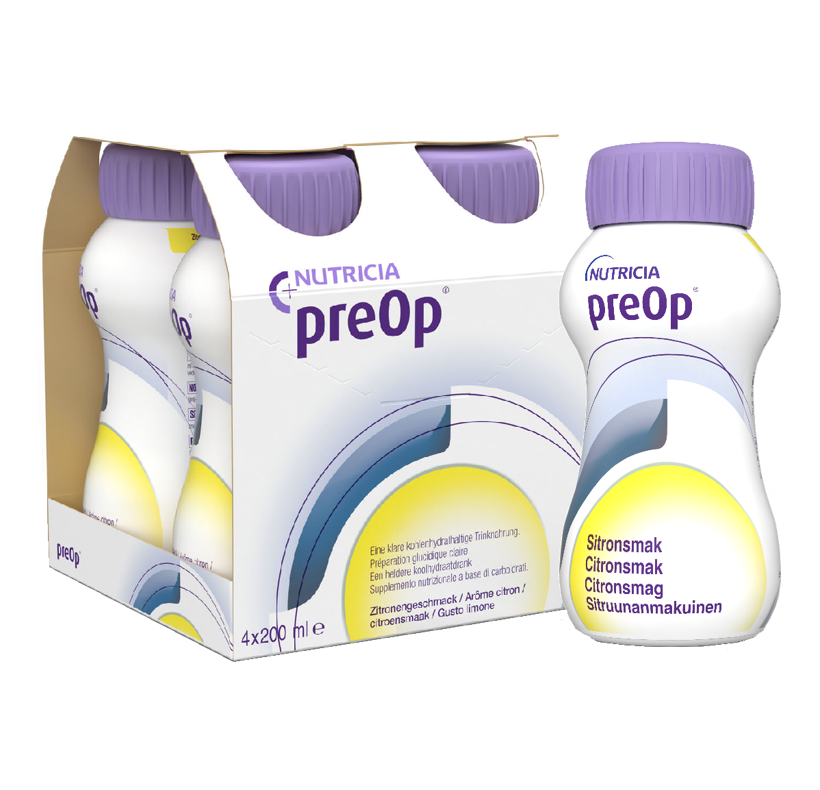 preop 4-pakk PreOp 4x200ml - Image 1
